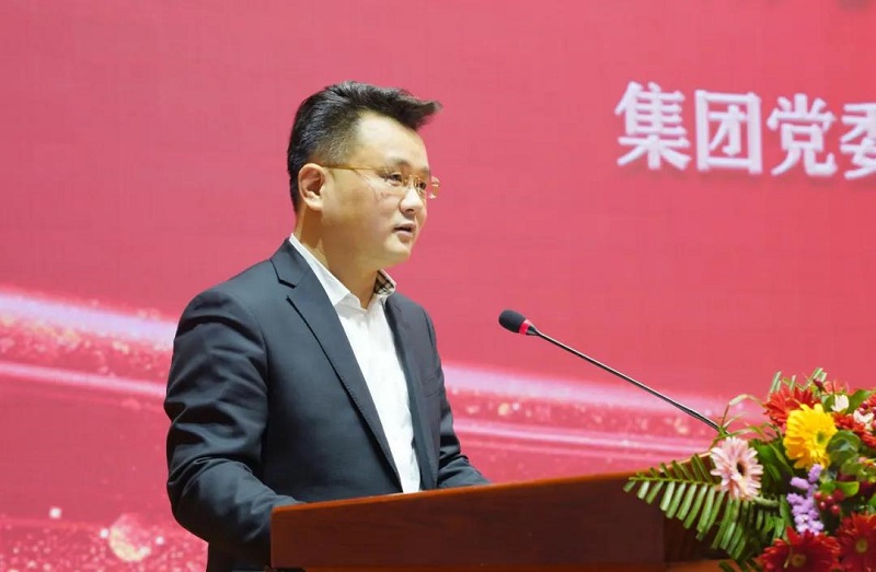 总经理毛文章发表讲话