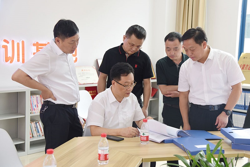 局长丁勇现场参